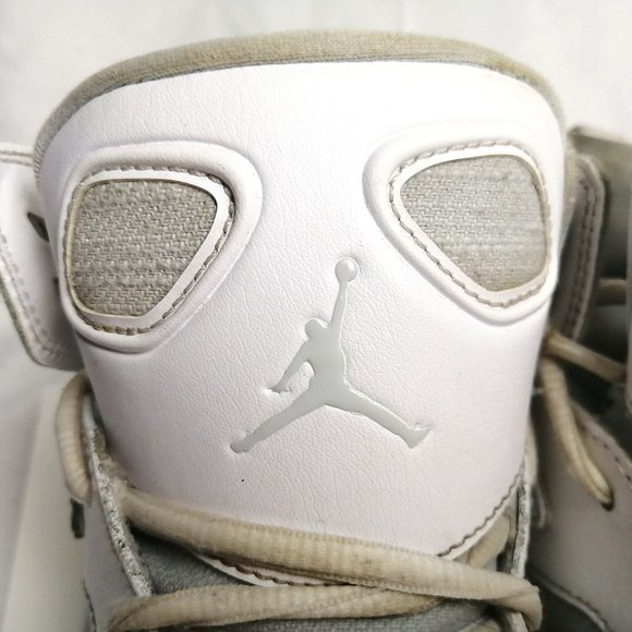 Jordan White Shoes Basket sneakers US 7 - Picture 3 of 11